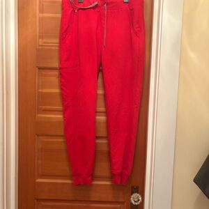 Figs Red Women's Jogger Pants
